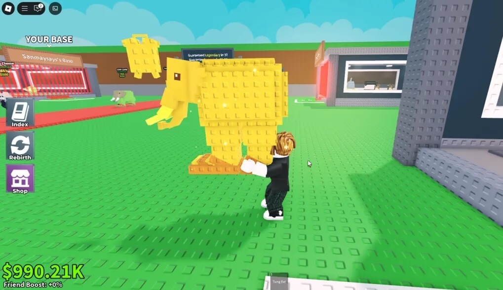 A close-up of the challenging enemies found on higher floors.
